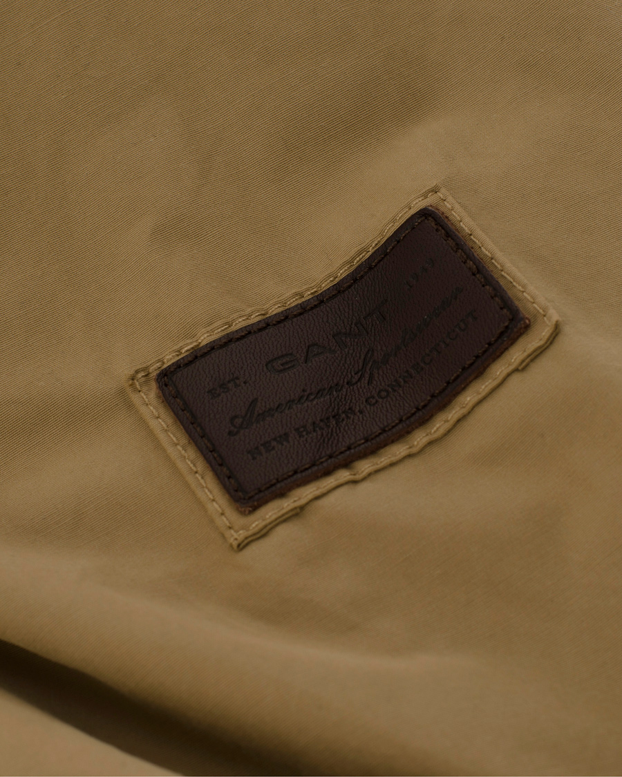 Heren | Jassen | GANT | The Trooper Jacket Safari Khaki