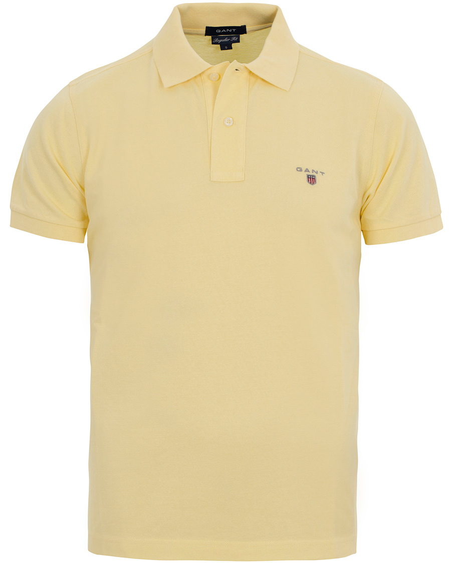 Heren | Polo's | GANT | Solid Pique Lemon