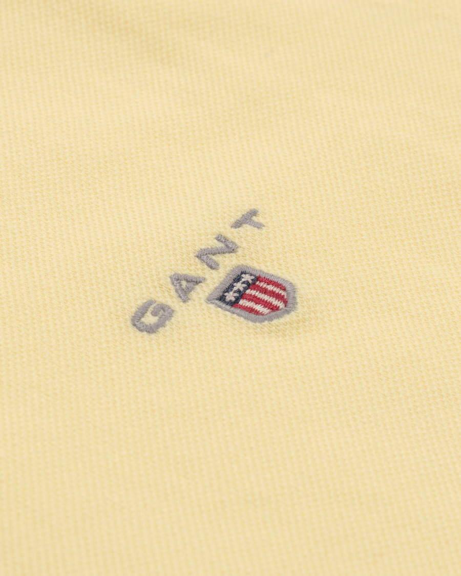 Heren | Polo's | GANT | Solid Pique Lemon