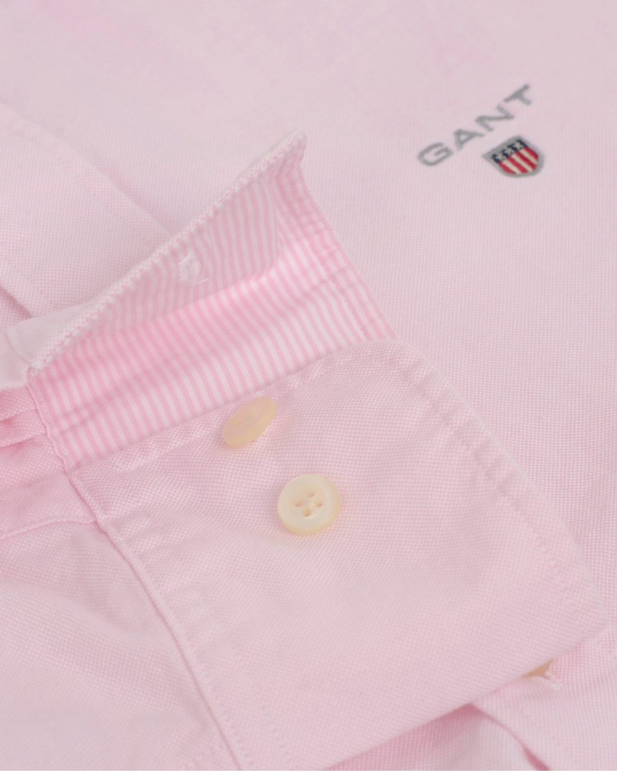 Heren | Overhemden | GANT | The Perfect Oxford Shirt Fitted Body Pastel Pink