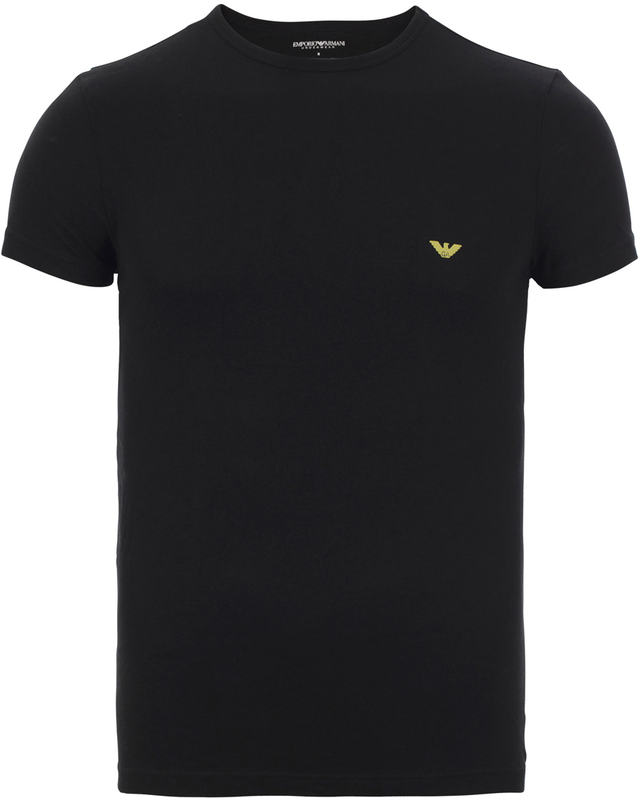 Heren | T-shirts | Emporio Armani | 2-Pack T-shirt Regular Fit White/Black