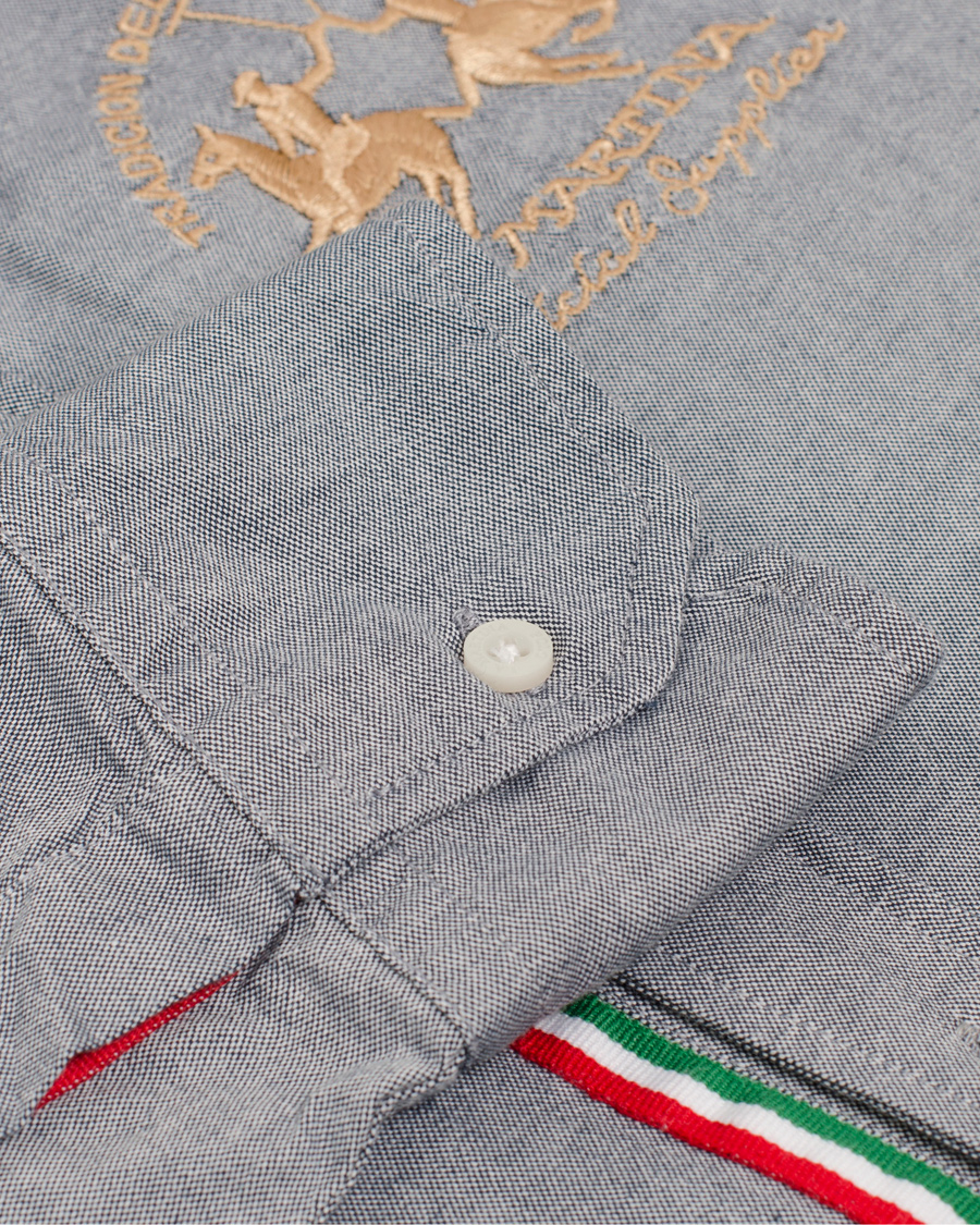 Heren | Overhemden | La Martina | Maserati Oxford Shirt Navy