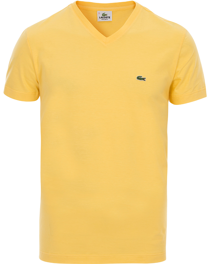 Heren | T-shirts | Lacoste | T-shirt Pollen Yellow