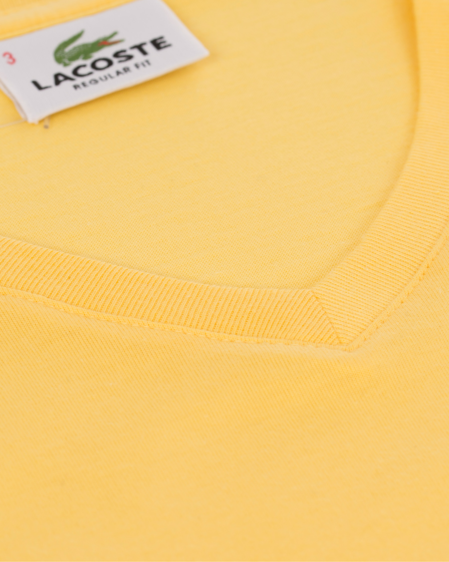 Heren | T-shirts | Lacoste | T-shirt Pollen Yellow