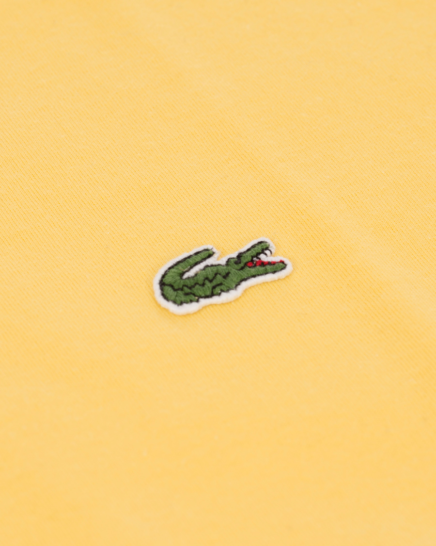 Heren | T-shirts | Lacoste | T-shirt Pollen Yellow