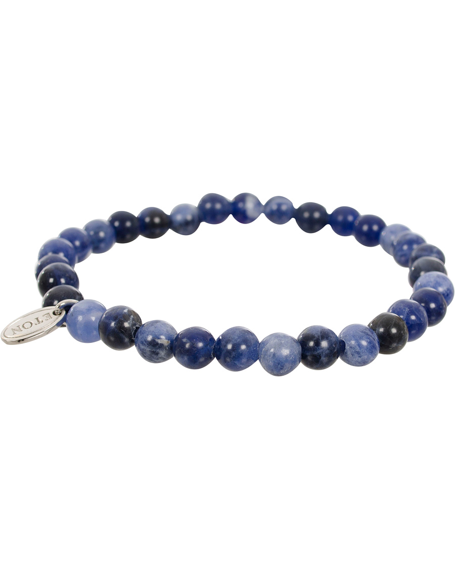 Heren | Eton Pearl Bracelet Blue | Eton | Pearl Bracelet Blue