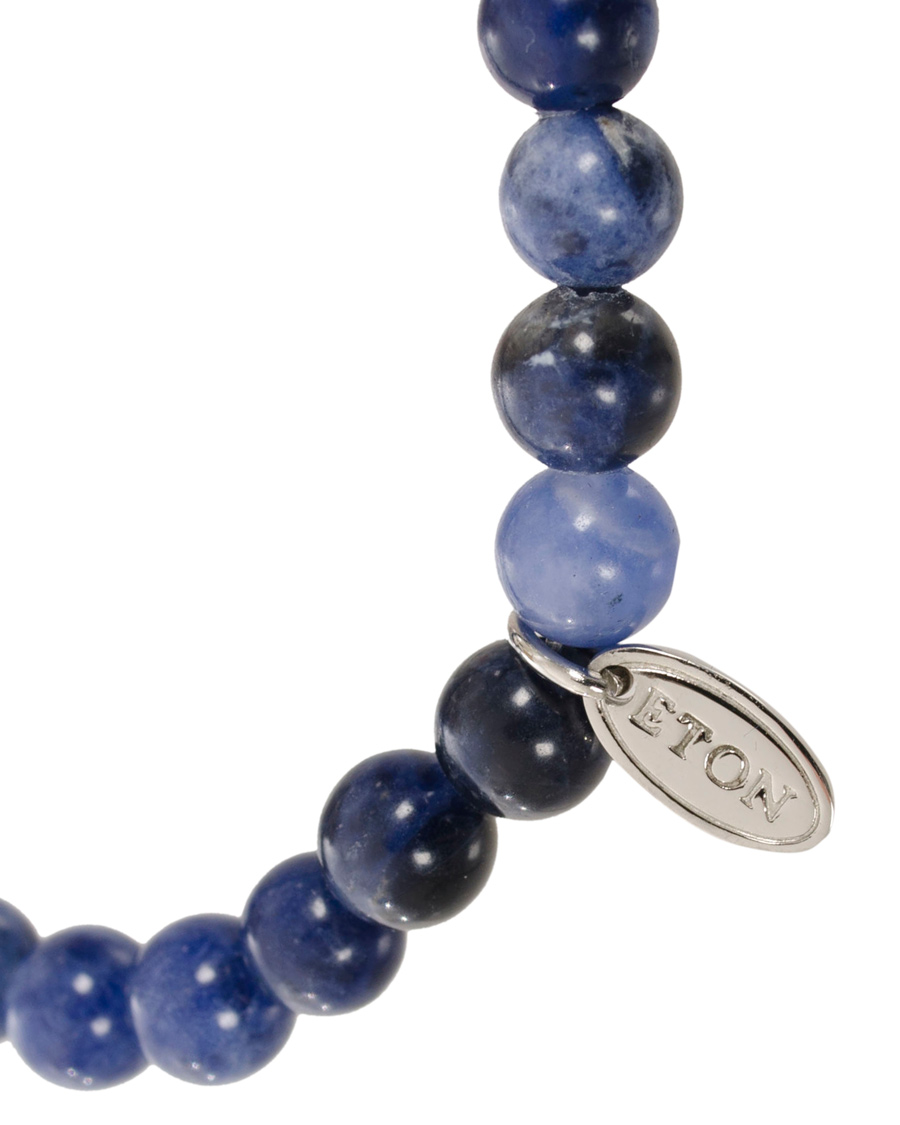 Heren | Eton Pearl Bracelet Blue | Eton | Pearl Bracelet Blue