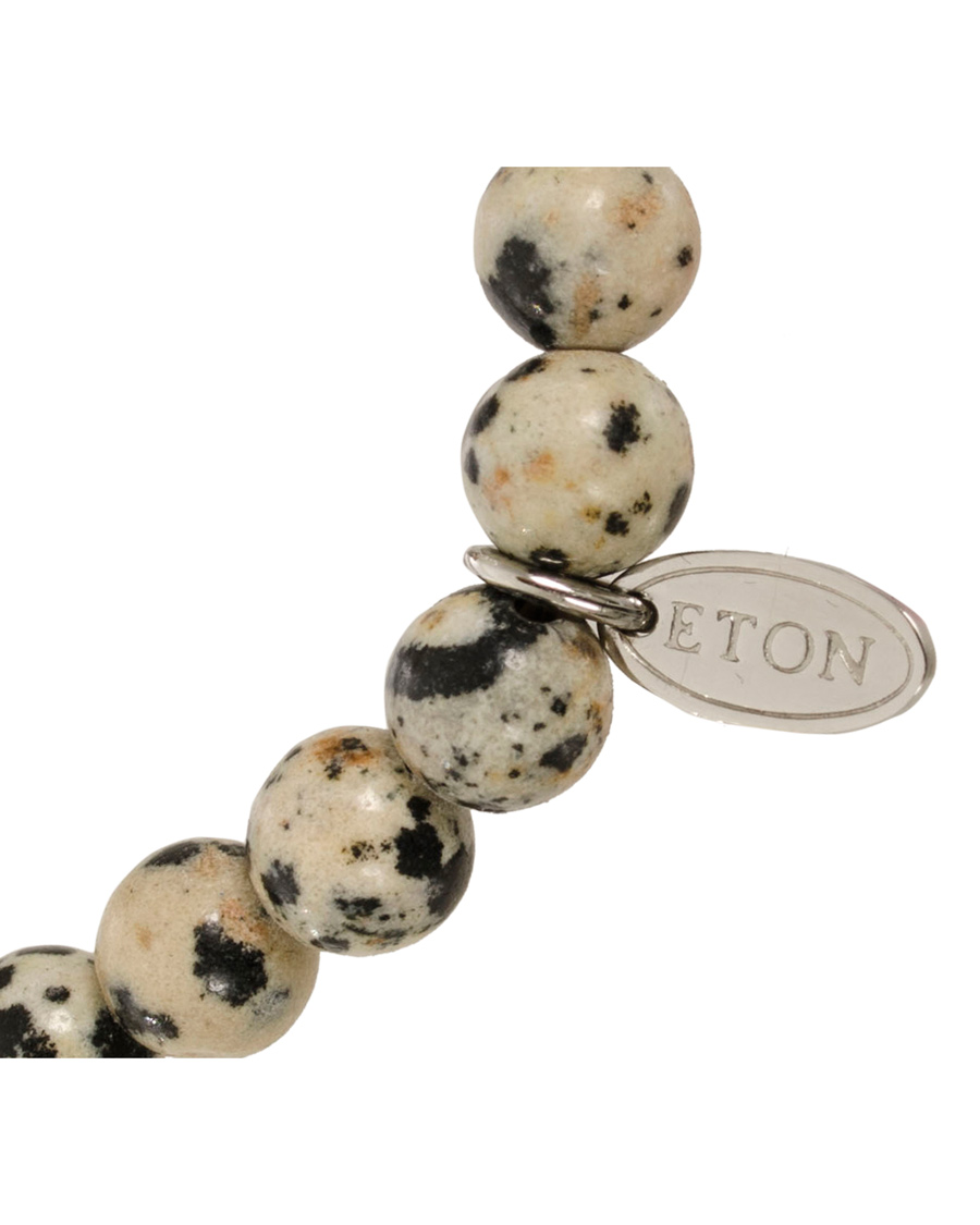 Heren | Eton Pearl Bracelet Khaki | Eton | Pearl Bracelet Khaki