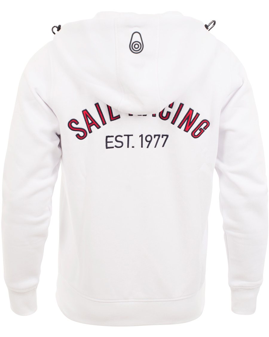 Heren | Truien | Sail Racing | Zip Hood Sweatshirt White