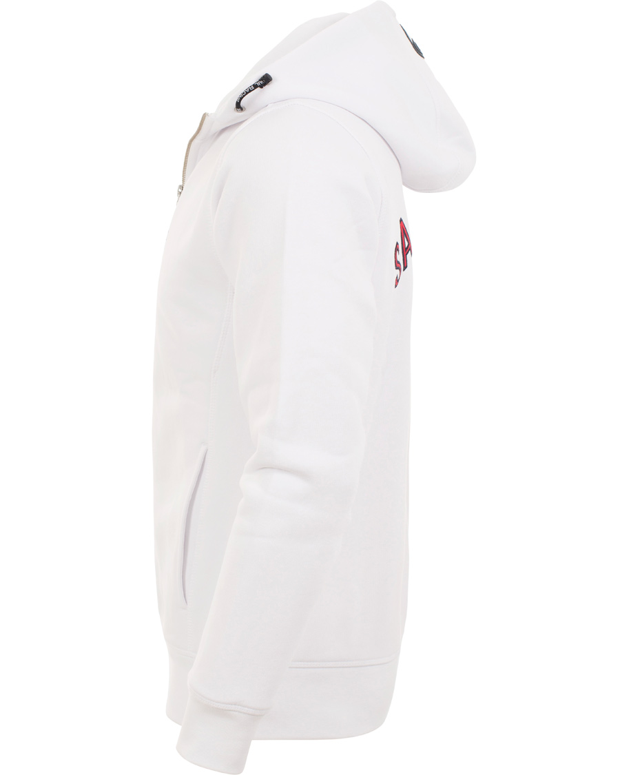 Heren | Truien | Sail Racing | Zip Hood Sweatshirt White