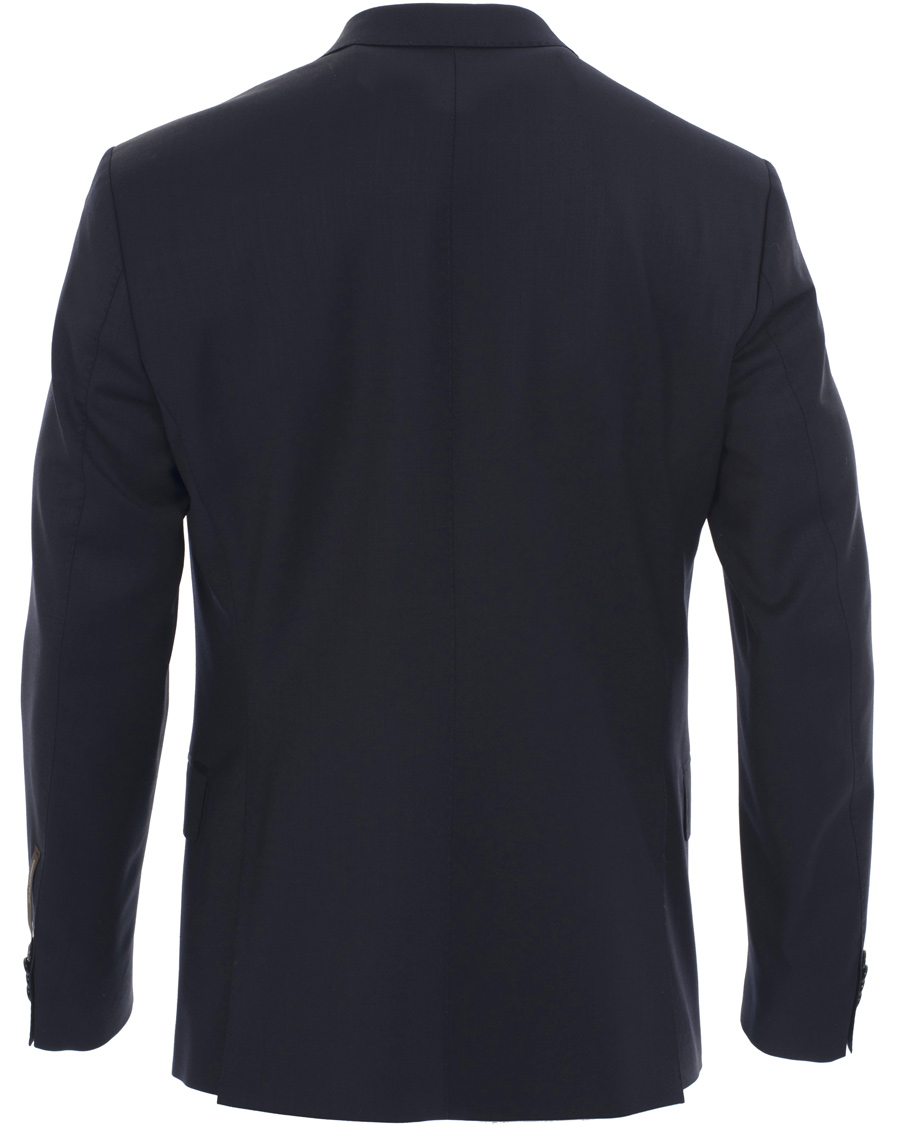 Heren | Blazers | Oscar Jacobson | Edmund Wool/Stretch Blazer Navy 54