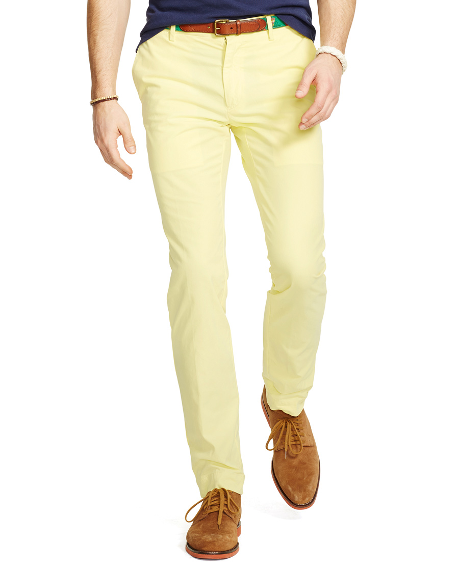 Heren | Broeken | Polo Ralph Lauren | Slim Fit Chinos Mai Thai Yellow
