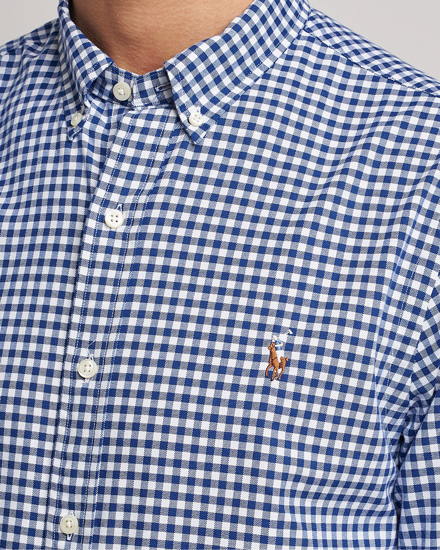 Heren | Overhemden | Polo Ralph Lauren | Slim Fit Shirt Oxford Blue/White Gingham