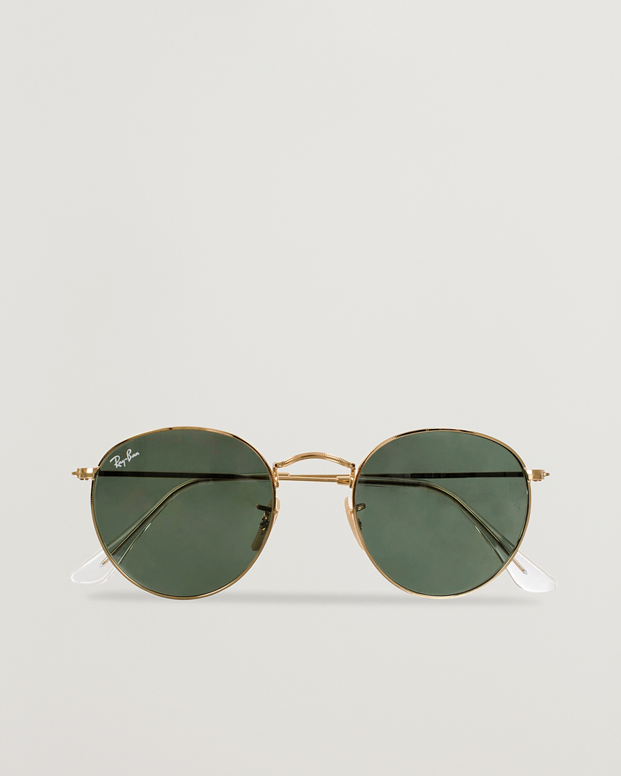 Heren | Zonnebrillen | Ray-Ban | RB3447 Metal Sunglasses Arista/Crystal Green