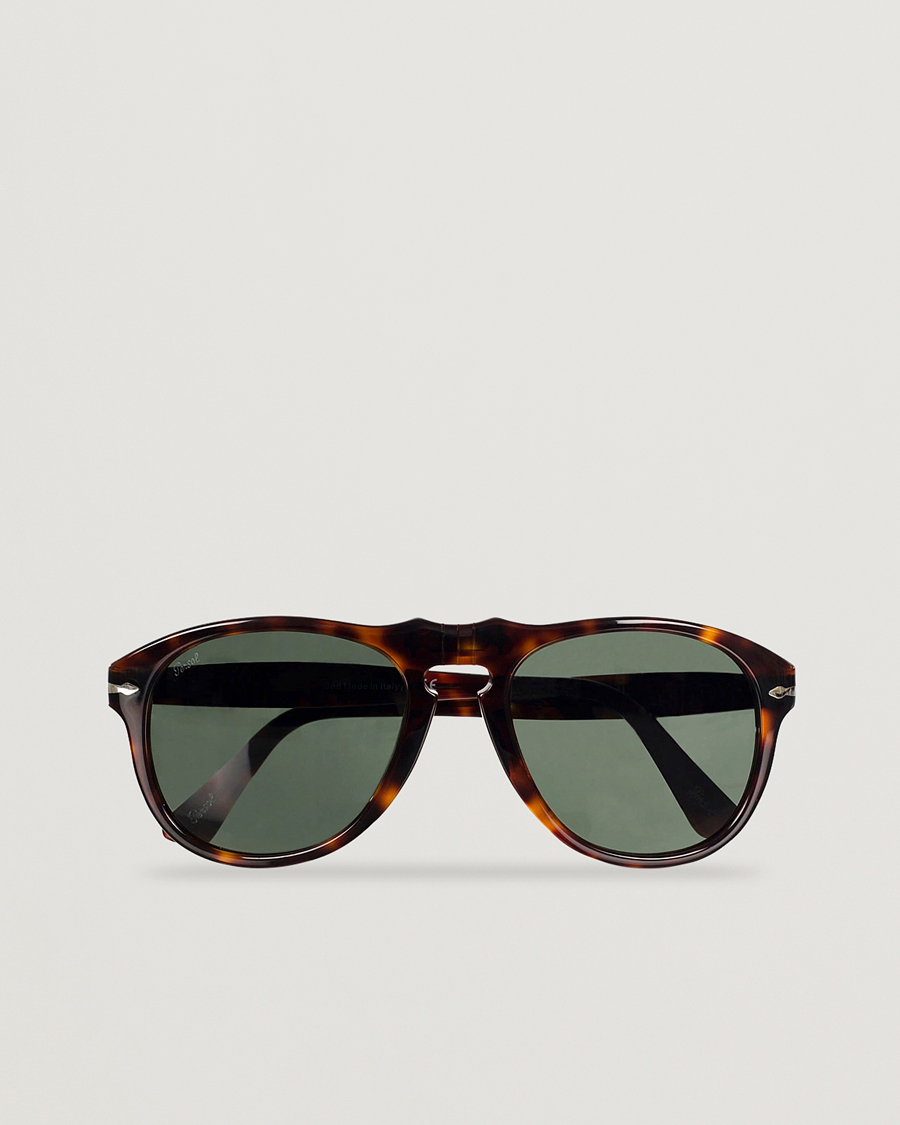 Heren | Zonnebrillen | Persol | 0PO0649 Sunglasses Havana/Crystal Green