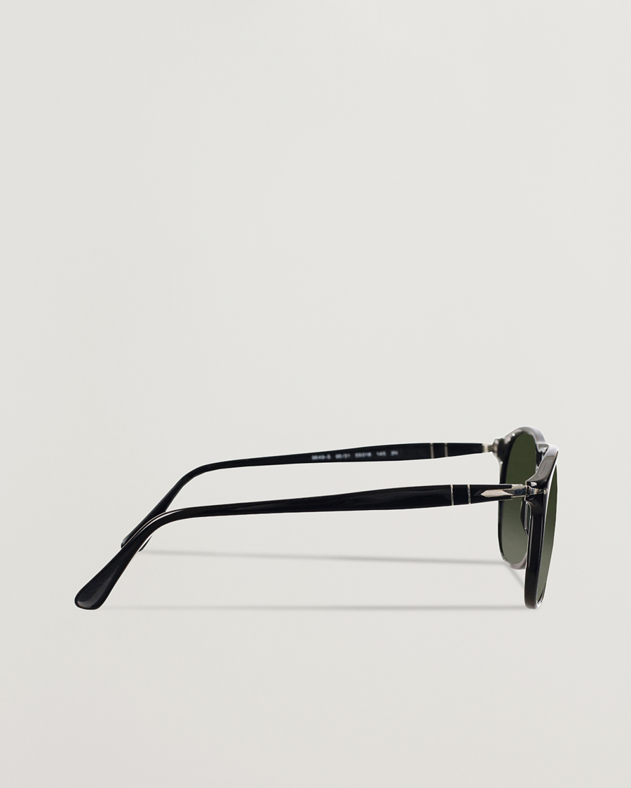 Heren | Zonnebrillen | Persol | 0PO9649S Sunglasses Black/Crystal Green