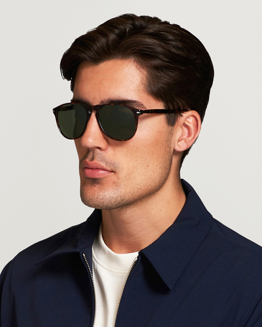 Men |  | Persol | 0PO9649S Sunglasses Havana/Crystal Green