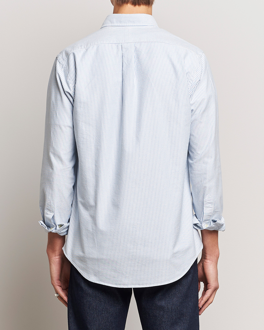 Heren | Overhemden | Polo Ralph Lauren | Custom Fit Oxford Shirt Stripes Blue