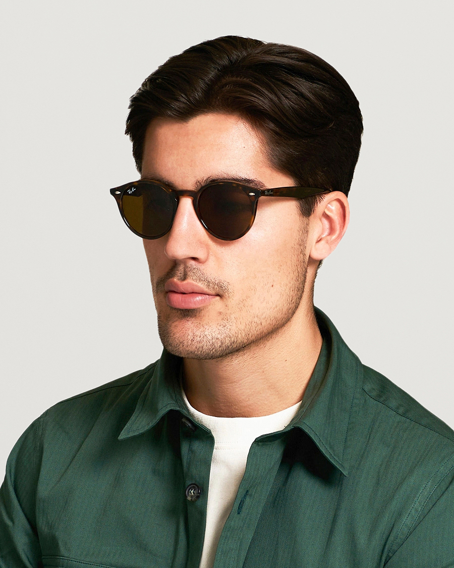 Men | Ray-Ban | Ray-Ban | RB2180 Acetat Sunglasses Dark Havana/Dark Brown