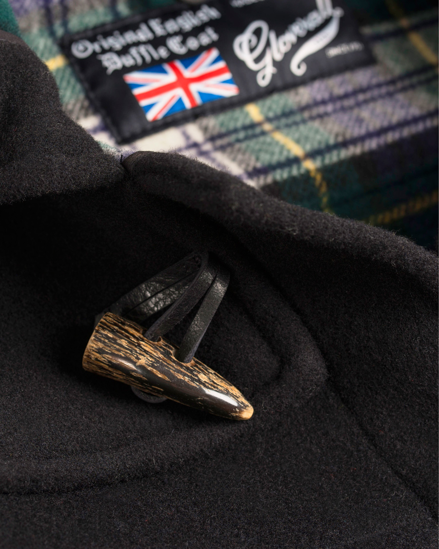 Heren | Jassen | Gloverall | Morris Duffel Coat Black