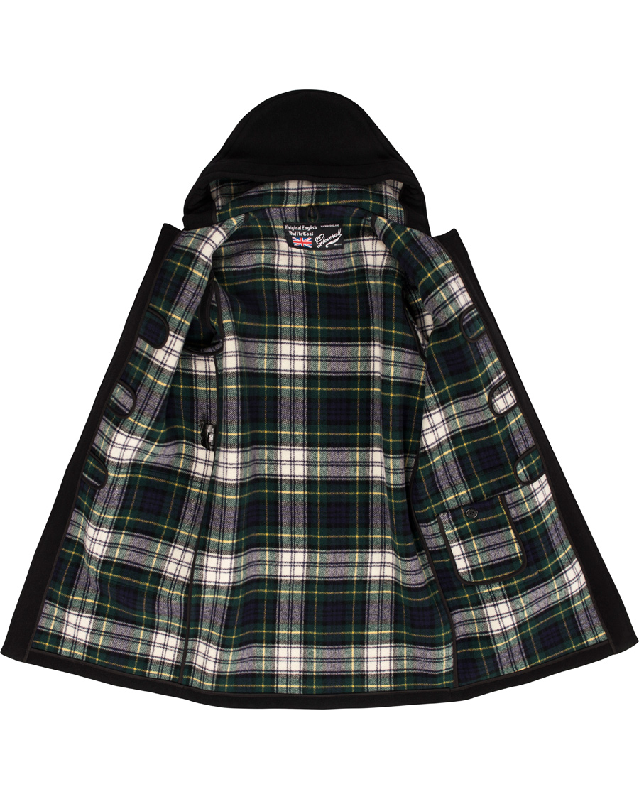Heren | Jassen | Gloverall | Morris Duffel Coat Black
