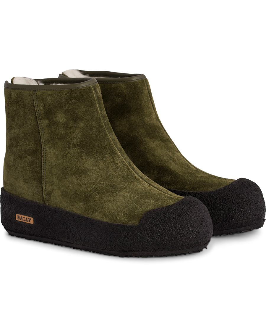 Heren | BALLY Woman Guard II L Curling Boot Caper Green | Bally | Woman Guard II L Curling Boot Caper Green