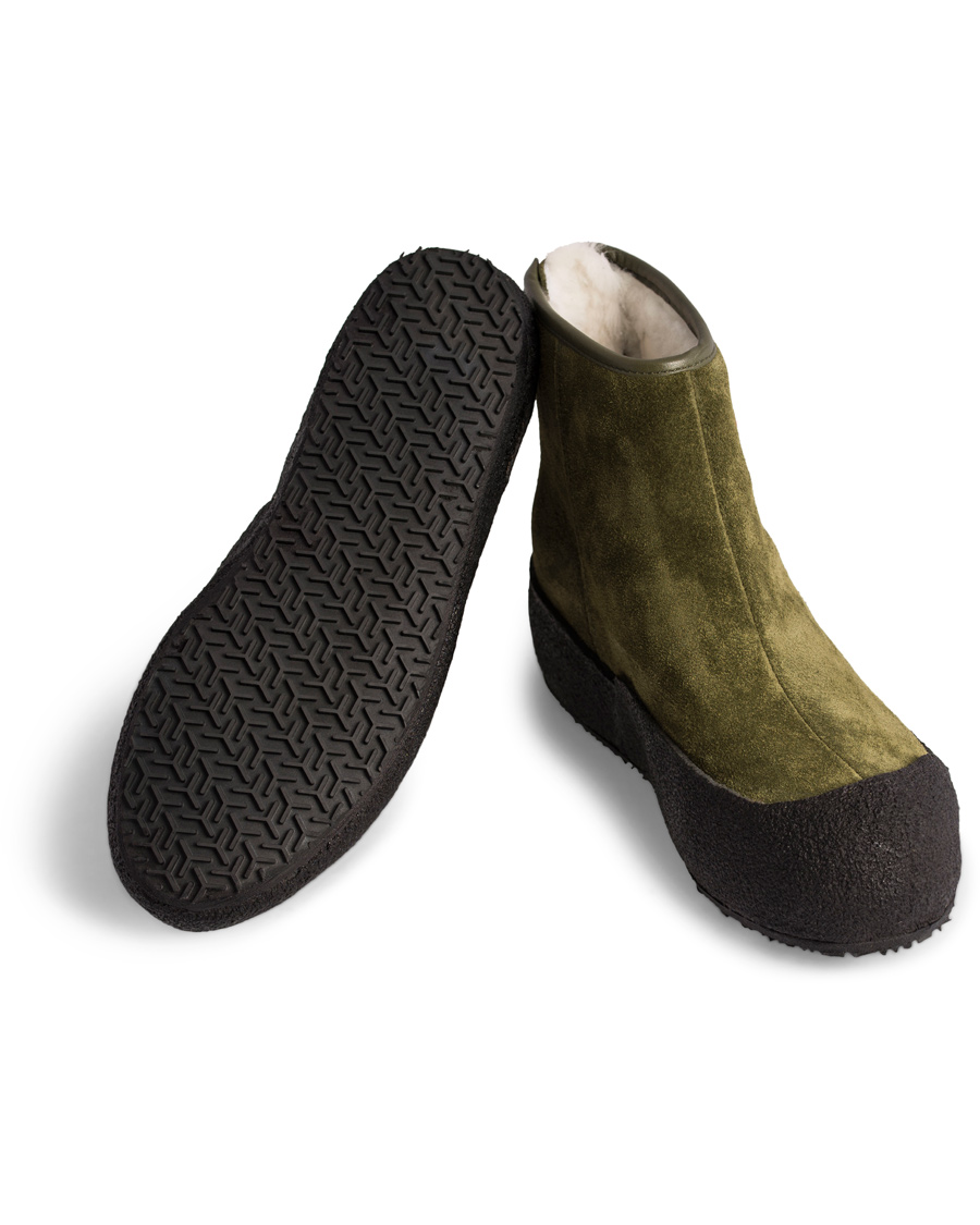 Heren | BALLY Woman Guard II L Curling Boot Caper Green | Bally | Woman Guard II L Curling Boot Caper Green