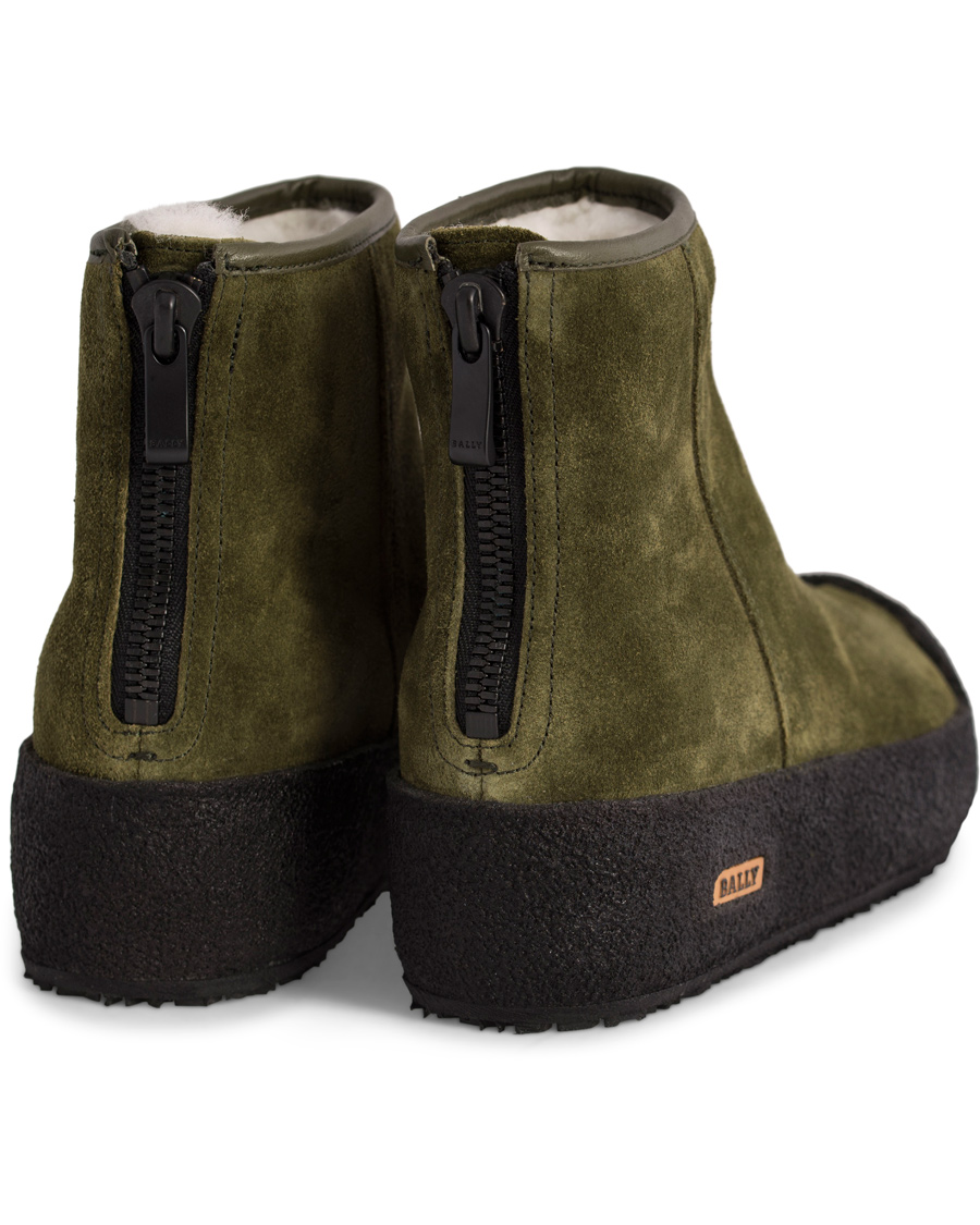 Heren | BALLY Woman Guard II L Curling Boot Caper Green | Bally | Woman Guard II L Curling Boot Caper Green