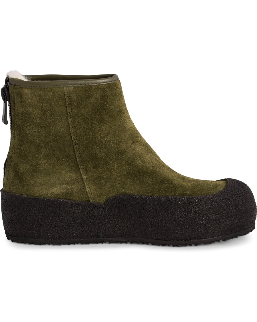 Heren | BALLY Woman Guard II L Curling Boot Caper Green | Bally | Woman Guard II L Curling Boot Caper Green