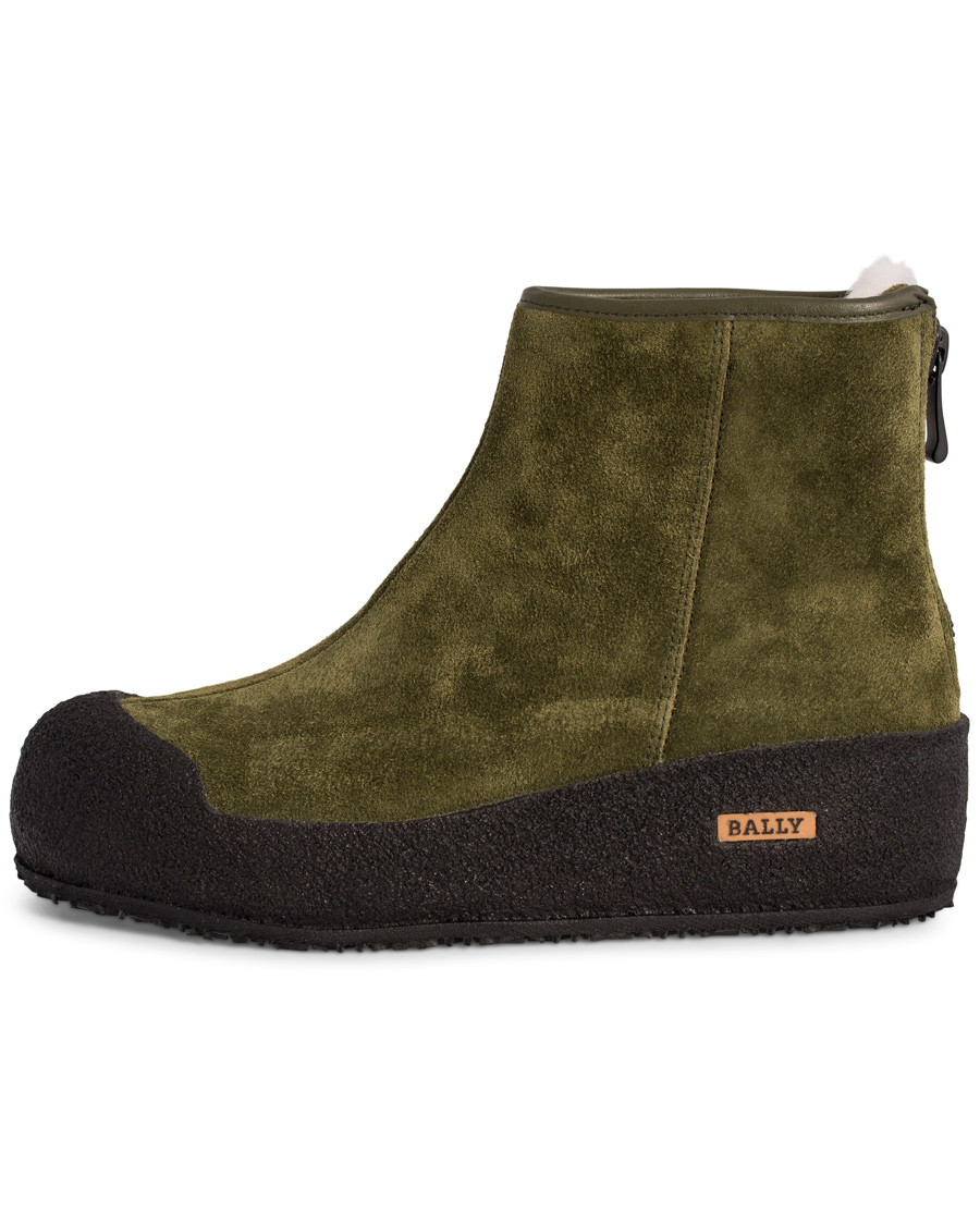 Heren | BALLY Woman Guard II L Curling Boot Caper Green | Bally | Woman Guard II L Curling Boot Caper Green