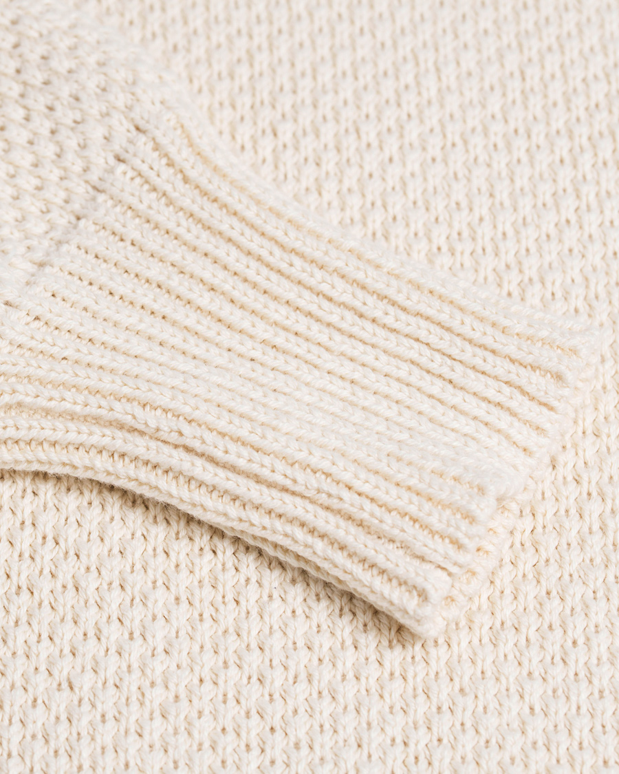 Heren | Truien | Boomerang | Rörvik Structured Knit Pannacotta