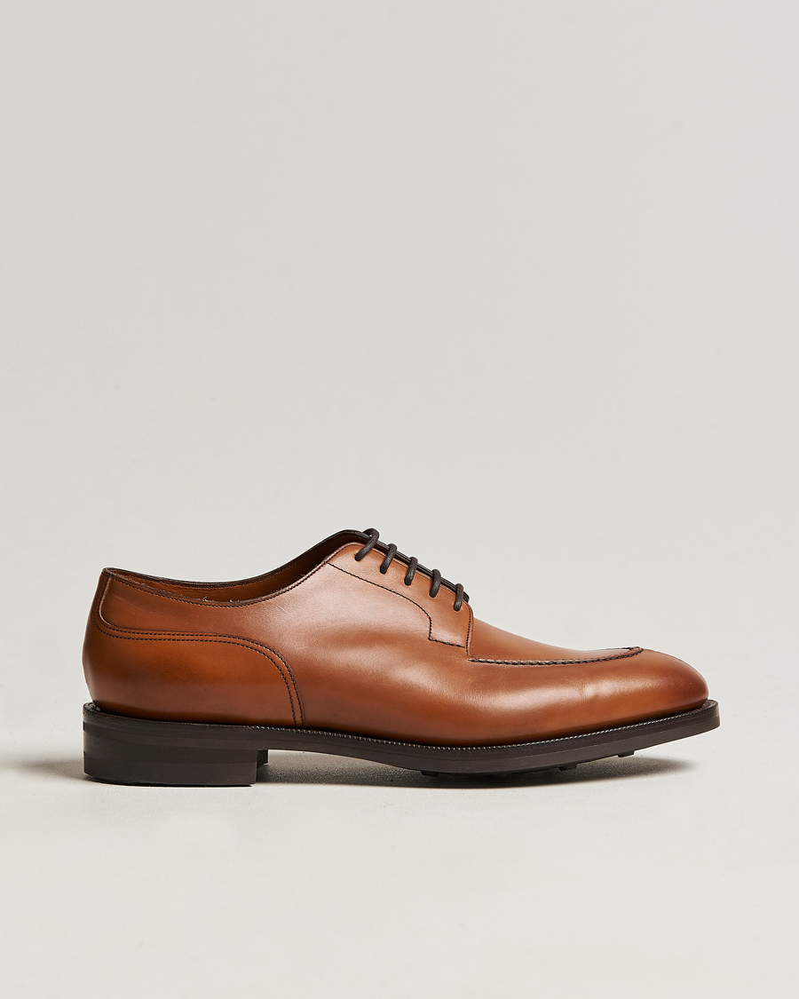Heren | Derby schoenen | Edward Green | Dover Split Toe Derby Chestnut