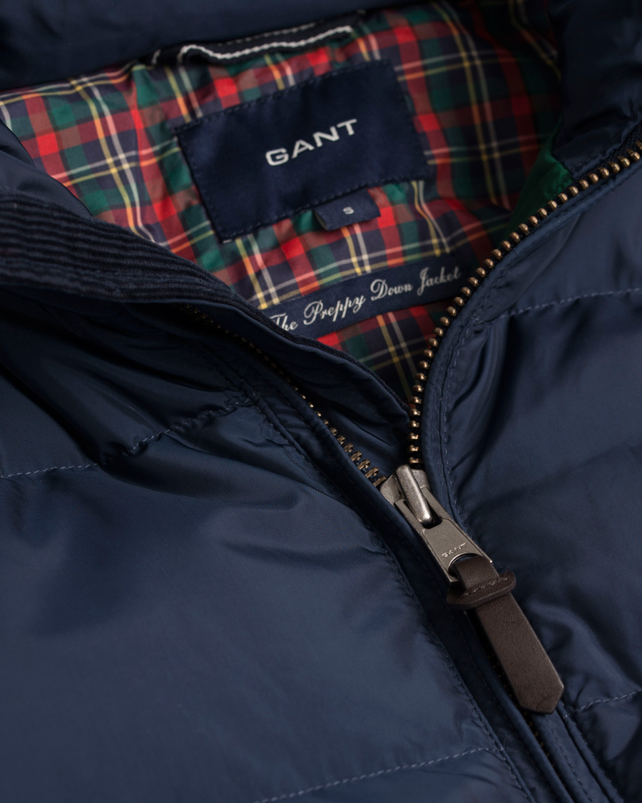 Heren | Jassen | GANT | Preppy Down Jacket Thunder Blue L