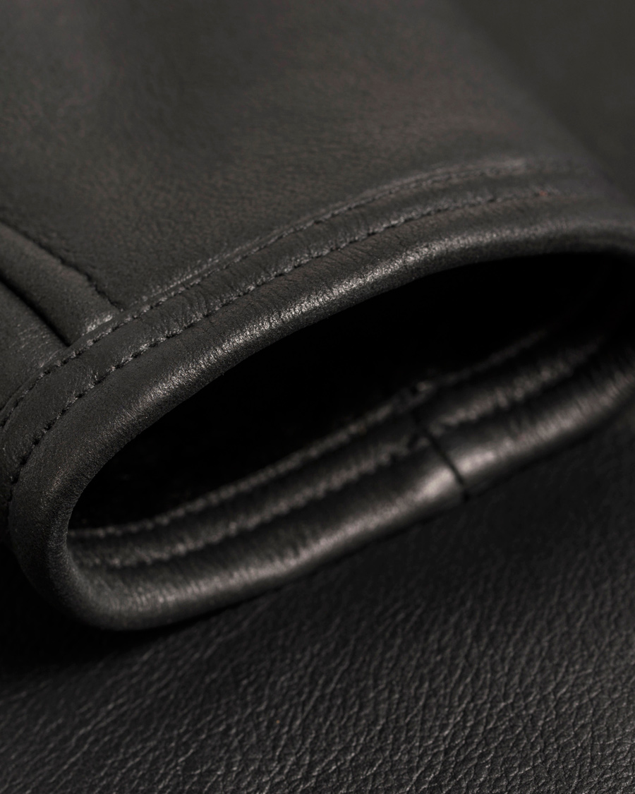 Heren | Jassen | GANT | The Racer Shearling Jacket Black
