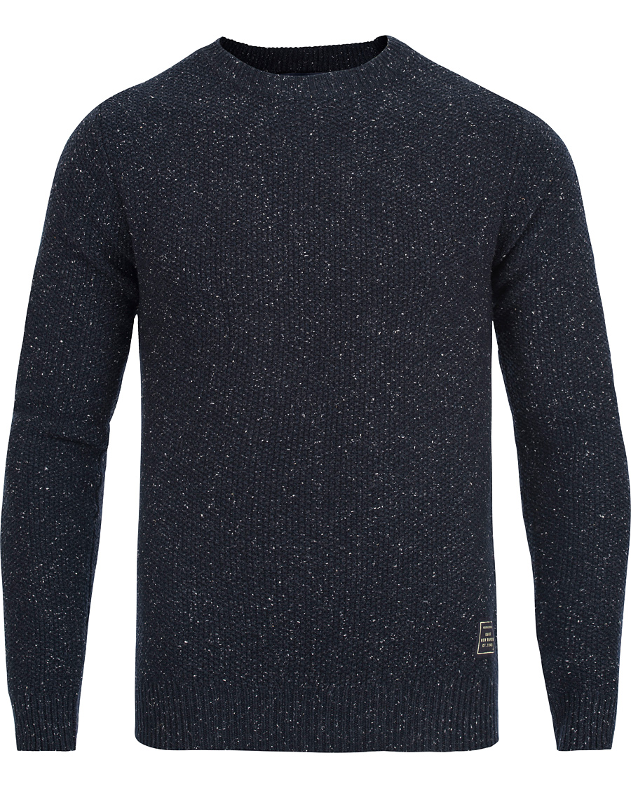 Heren | Truien | GANT | Donegal Pique Cotton Crew Thunder Blue