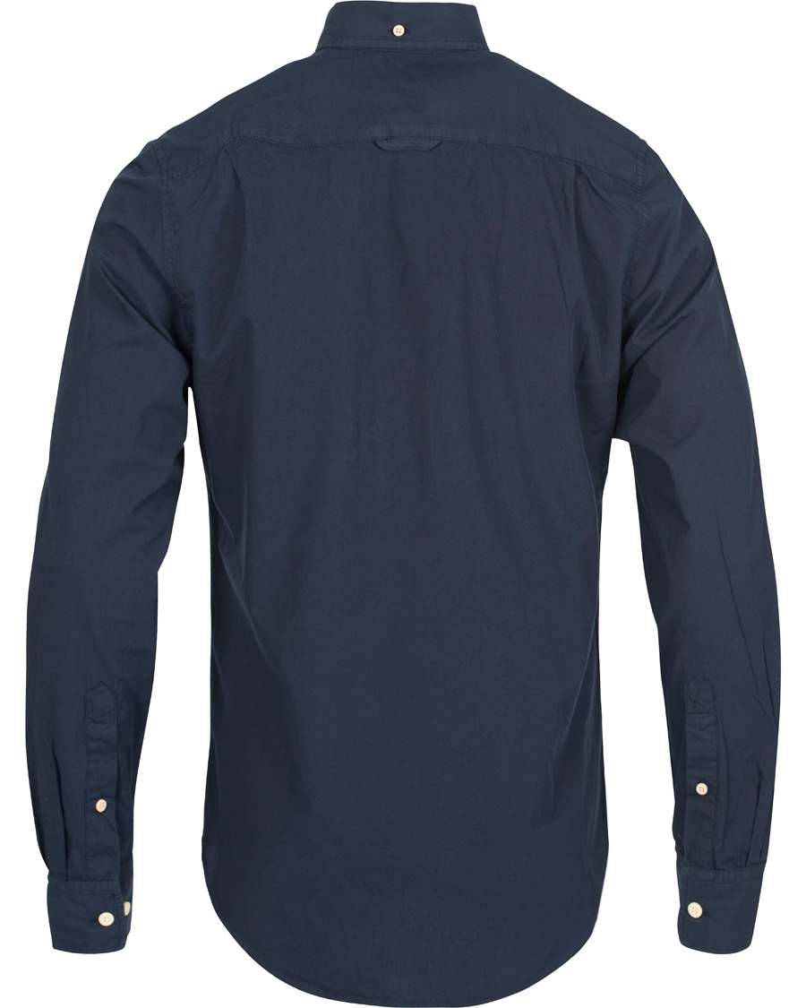 Heren | Overhemden | GANT | Lakeside Poplin Fitted Body Shirt Thunder Blue