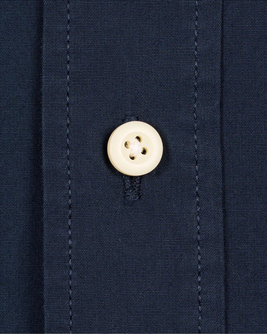 Heren | Overhemden | GANT | Lakeside Poplin Fitted Body Shirt Thunder Blue