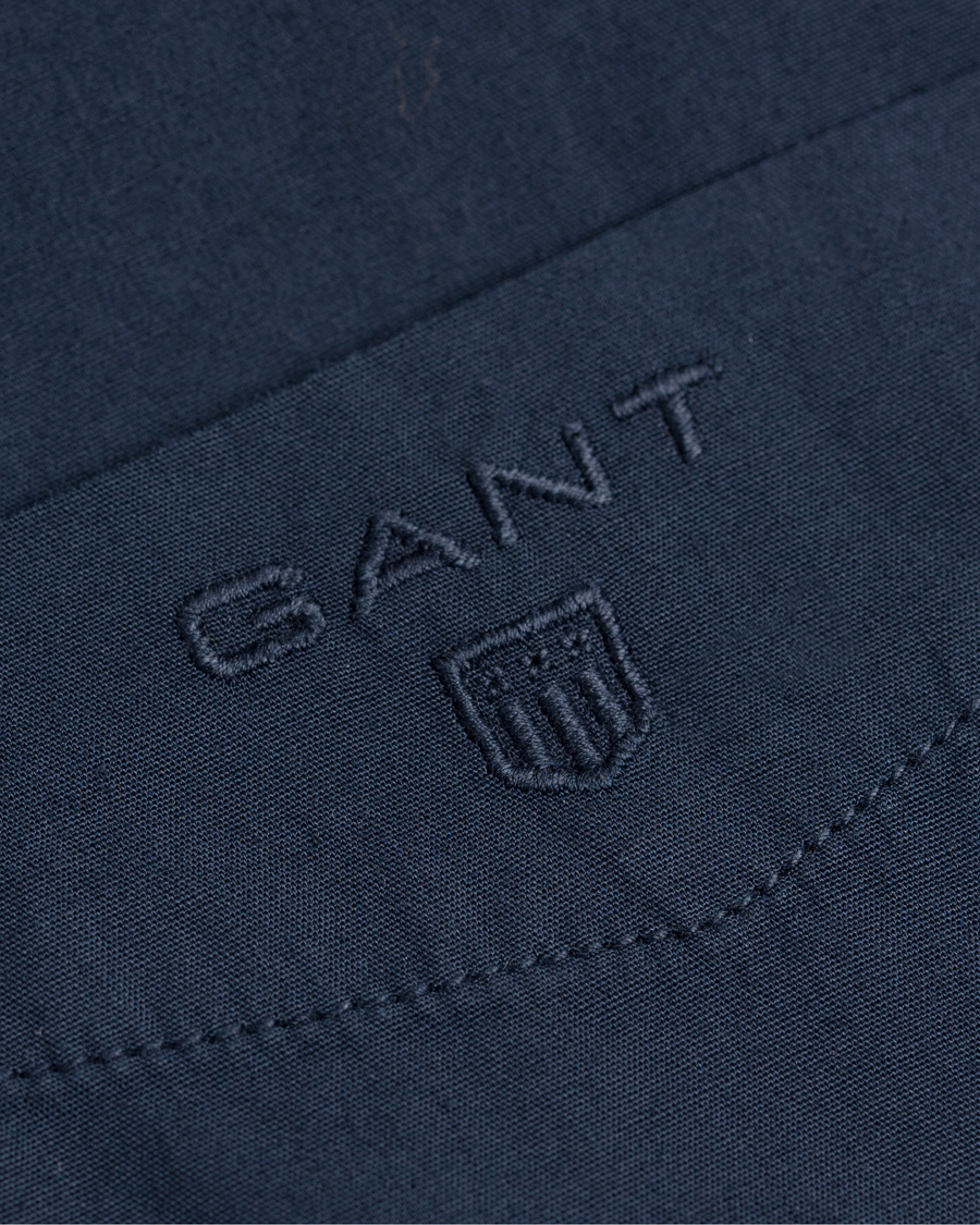 Heren | Overhemden | GANT | Lakeside Poplin Fitted Body Shirt Thunder Blue