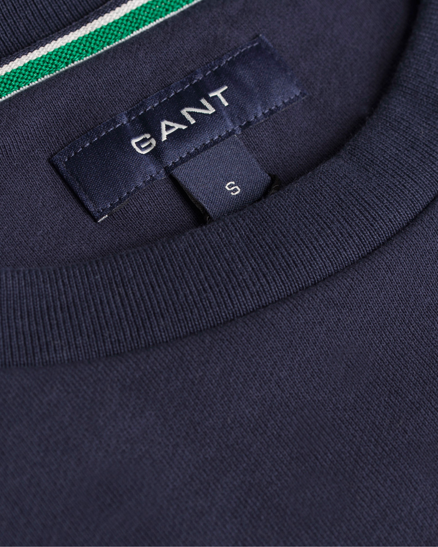 Heren | Truien | GANT | C-Neck Sweat Marine