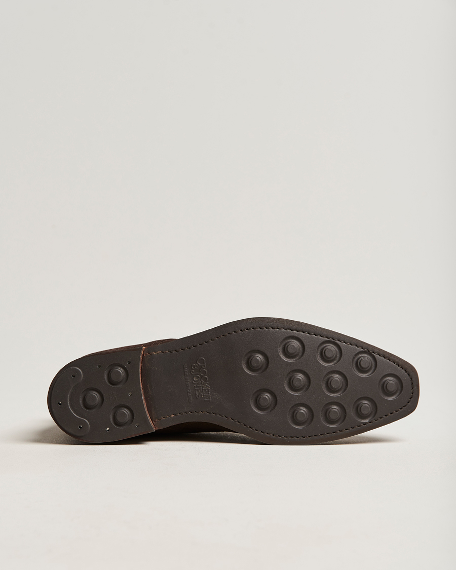 Heren | Laarzen | Crockett & Jones | Tetbury Chukka Dark Brown Suede