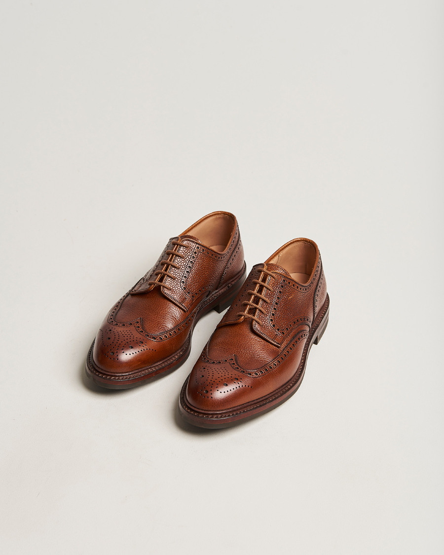 Heren |  | Crockett & Jones | Pembroke Derbys Tan Grained Calf