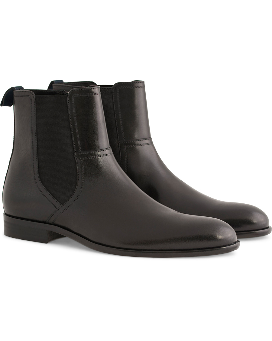 Heren | BOSS Manelo Chelsea Boot Black Calf | BOSS BLACK | BOSS Manelo Chelsea Boot Black Calf