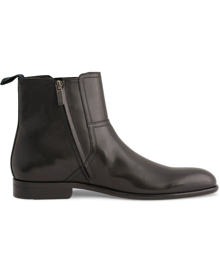 Heren | BOSS Manelo Chelsea Boot Black Calf | BOSS BLACK | BOSS Manelo Chelsea Boot Black Calf