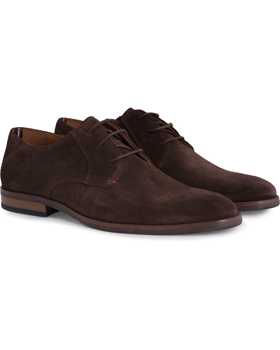 Heren | Tommy Hilfiger Dalton 15B Derby Coffee Bean Suede | Tommy Hilfiger | Dalton 15B Derby Coffee Bean Suede