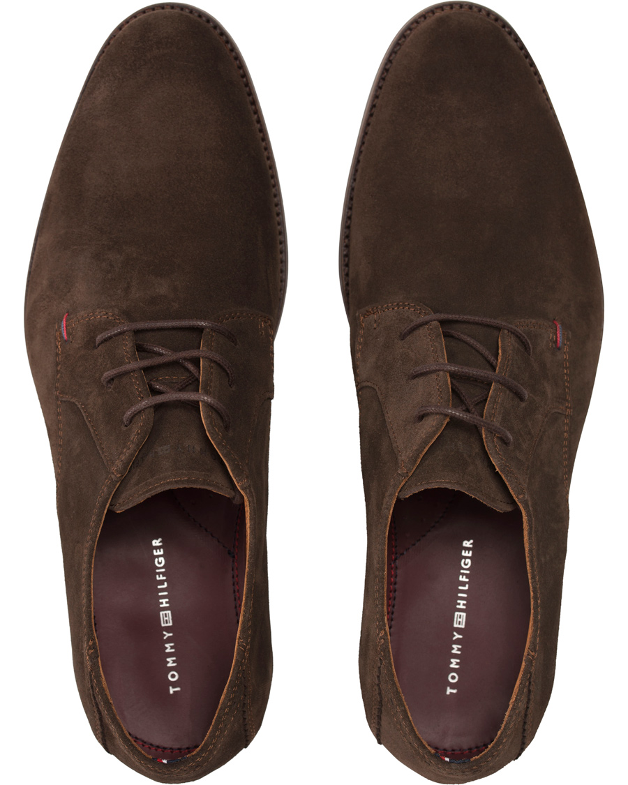 Heren | Tommy Hilfiger Dalton 15B Derby Coffee Bean Suede | Tommy Hilfiger | Dalton 15B Derby Coffee Bean Suede