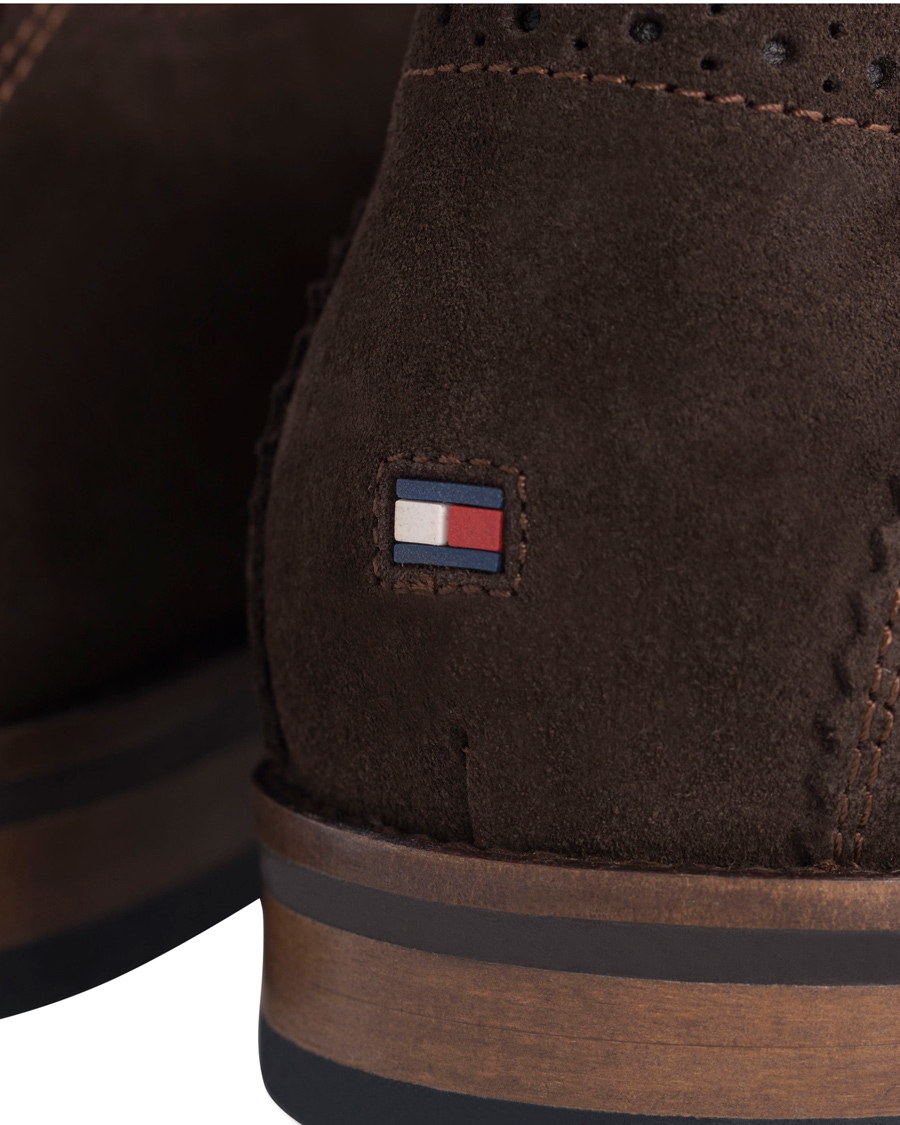 Heren | Tommy Hilfiger Dalton 15B Derby Coffee Bean Suede | Tommy Hilfiger | Dalton 15B Derby Coffee Bean Suede