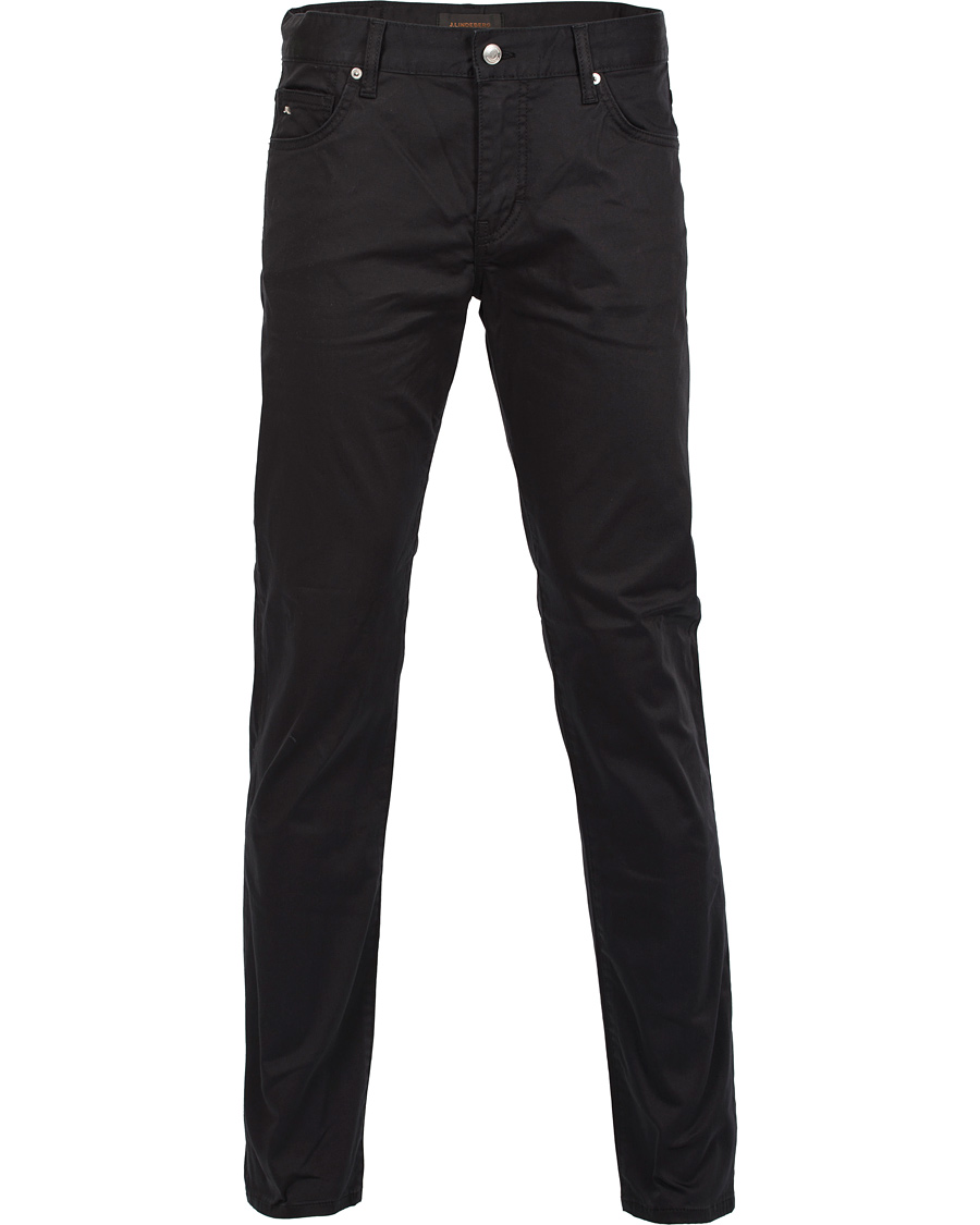 Heren | Jeans | J.Lindeberg | Jay Satin Jeans Black