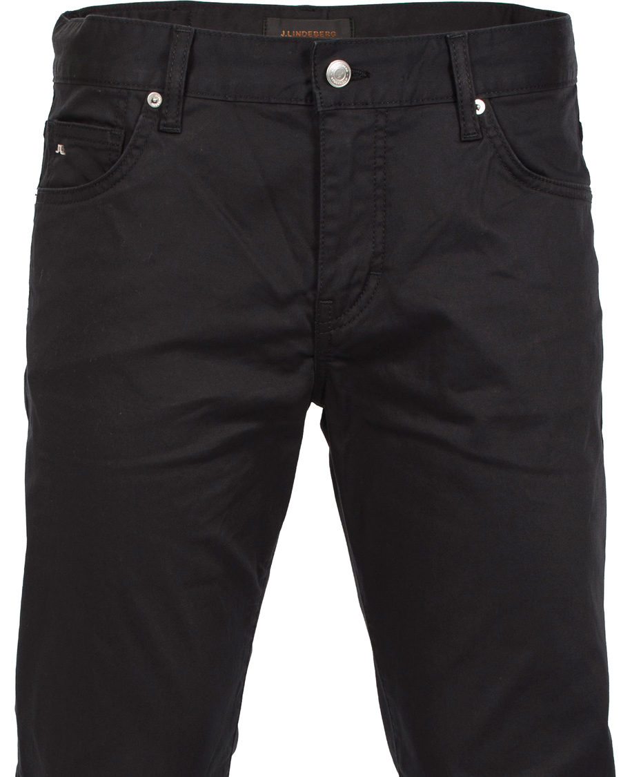Heren | Jeans | J.Lindeberg | Jay Satin Jeans Black