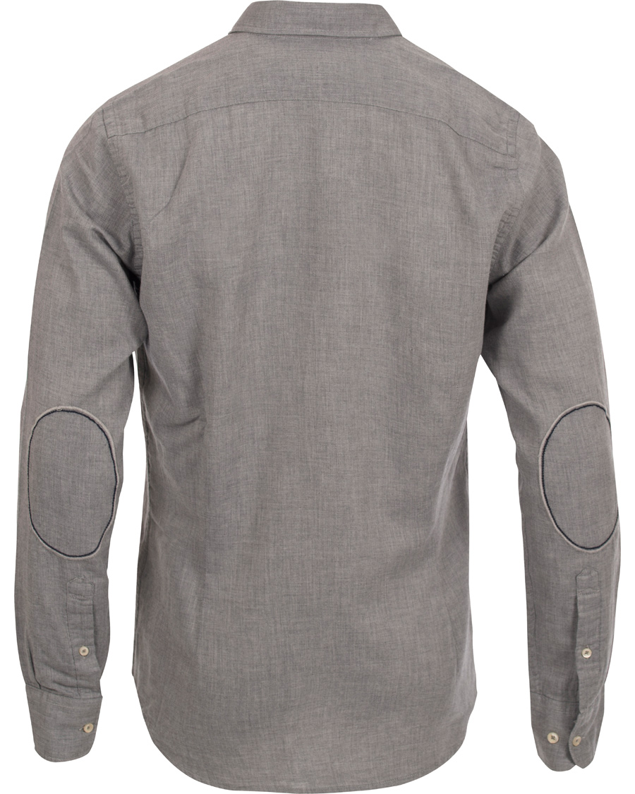 Heren | Overhemden | La Martina | Gaston Flannel Shirt Heather Grey