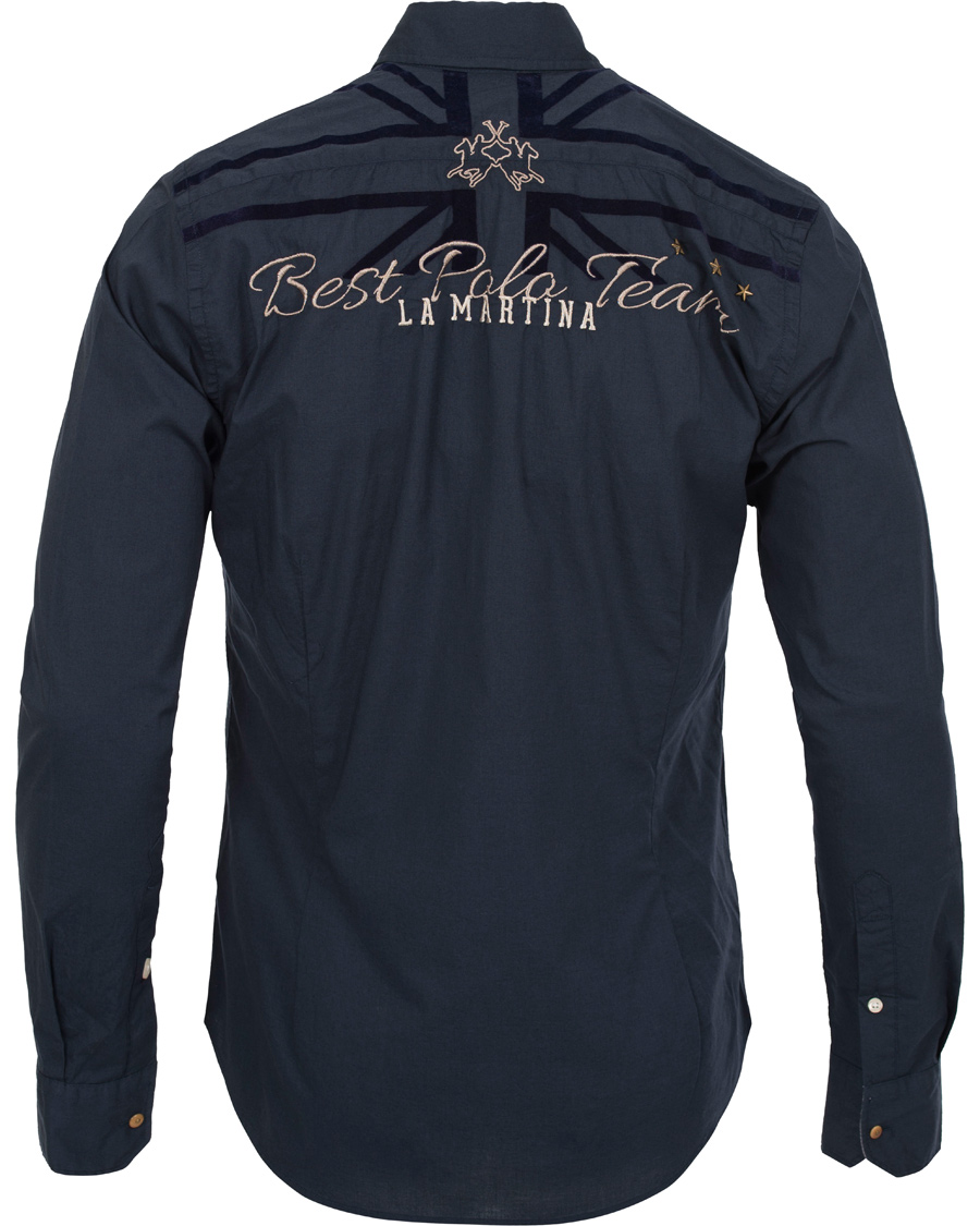 Heren | Overhemden | La Martina | Alfred Guards Shirt Navy